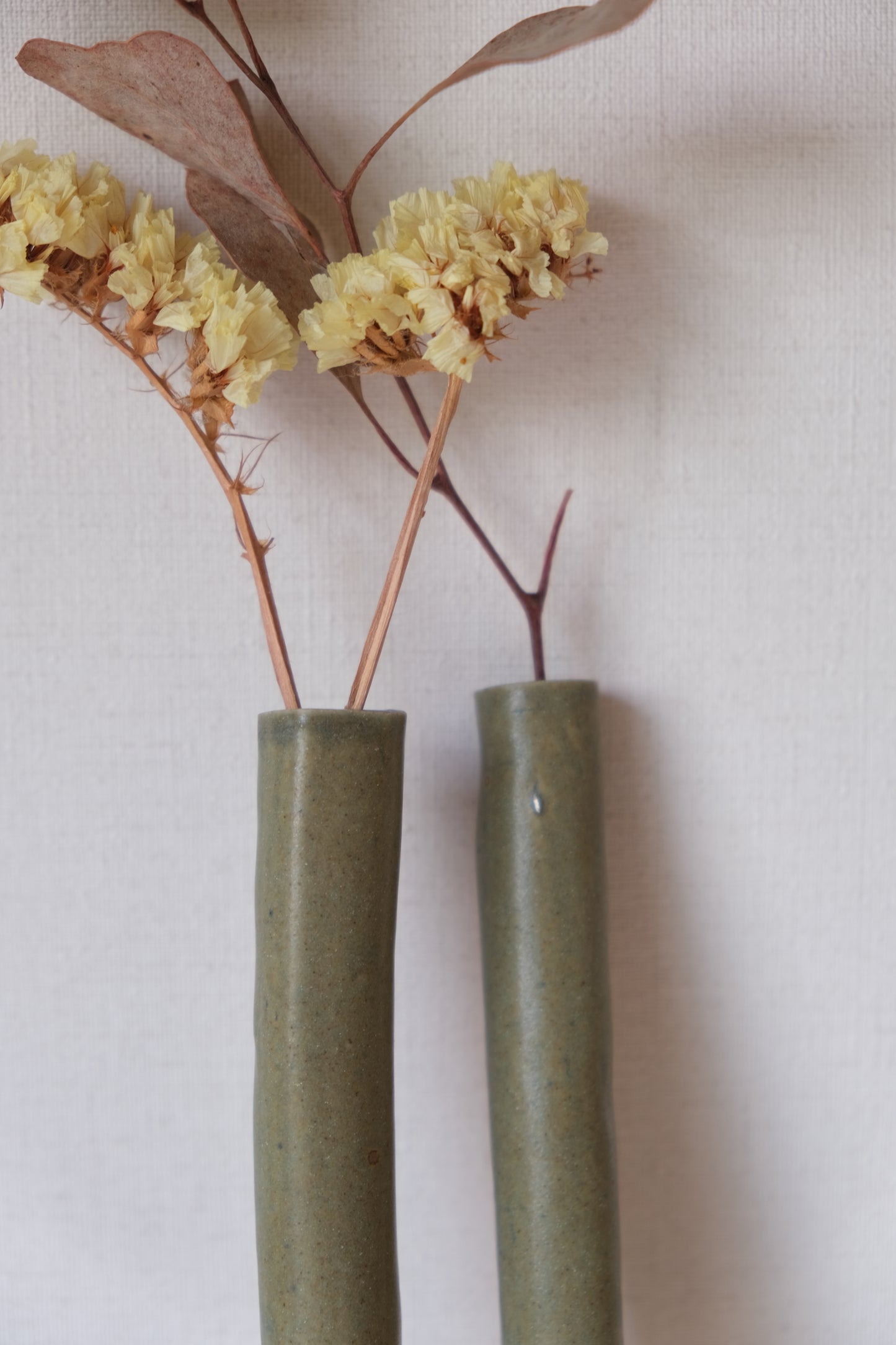 Set wandvaasjes 'Greens'