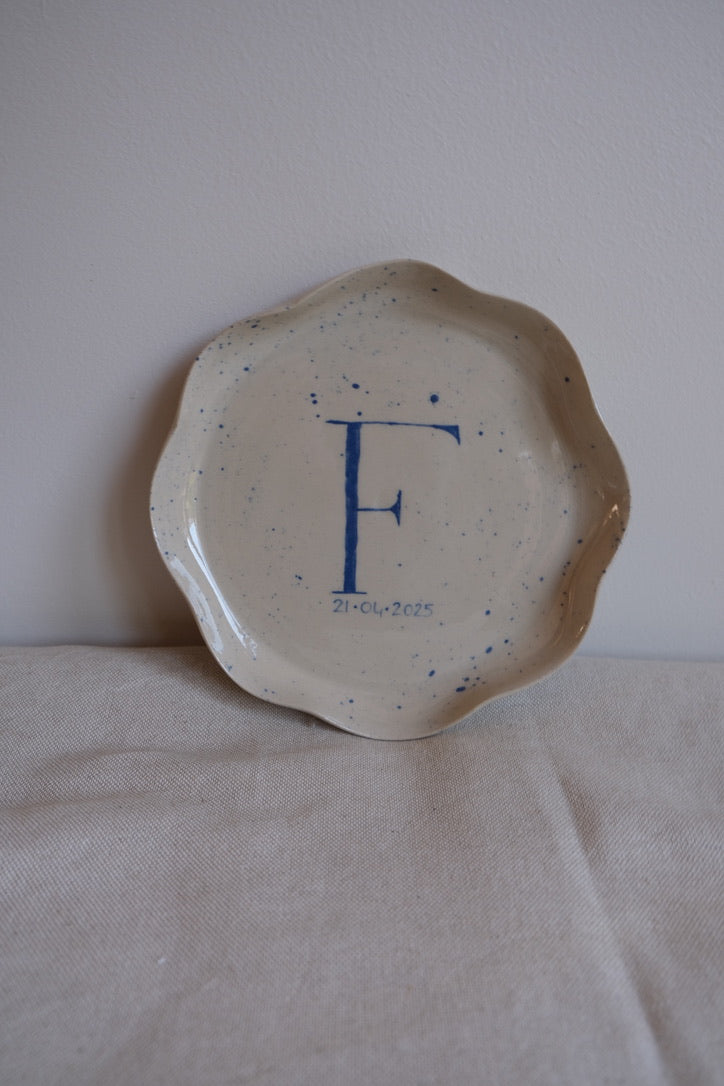 Geboortebordje Initiaal of naam