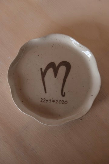 Geboortebordje Initiaal of naam